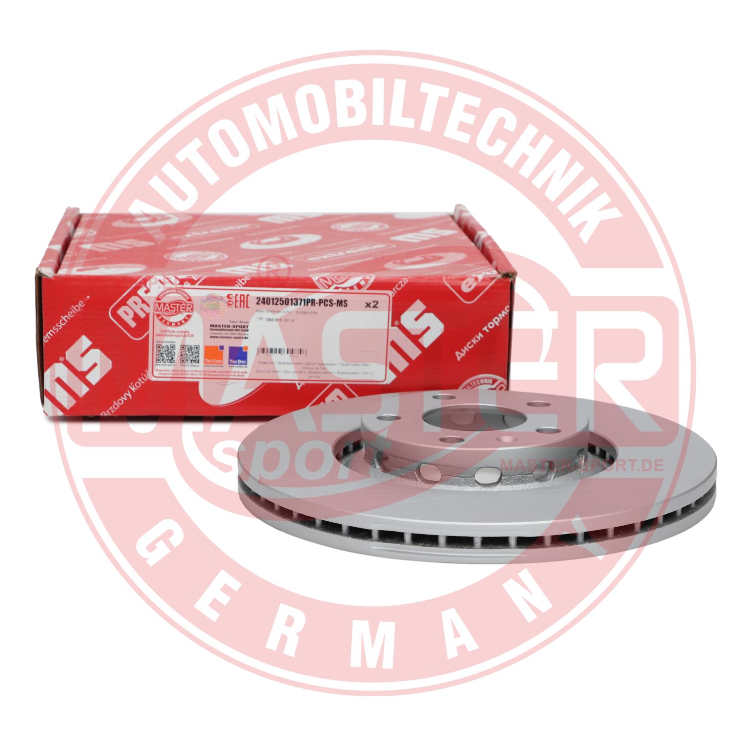 Disc frana MASTERSPORT GERMANY 24012501371PR-PCS-MS